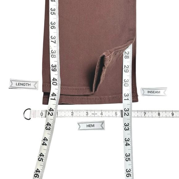 Roark | Men | HWY 133 Maroon Slim Fit Tapered Broken Twill Jeans | Size 28 - Picture 5 of 13